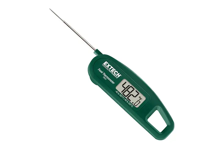 Extech Instruments Fold-Up Pocket Food Thermometer, Tool